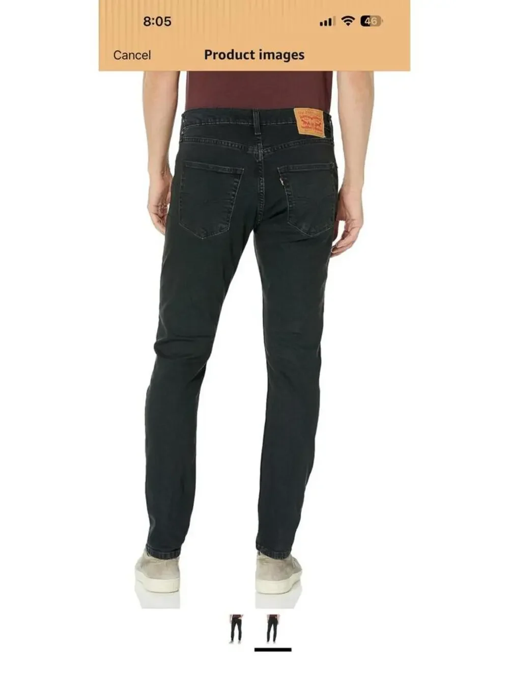Levi's 512 Slim Taper Performance Jeans Size 40 x 30
